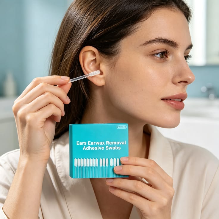 Sticky Ear Cleaner – Gentle Earwax Cleaning Tool | Soft & Flexible Ear Care