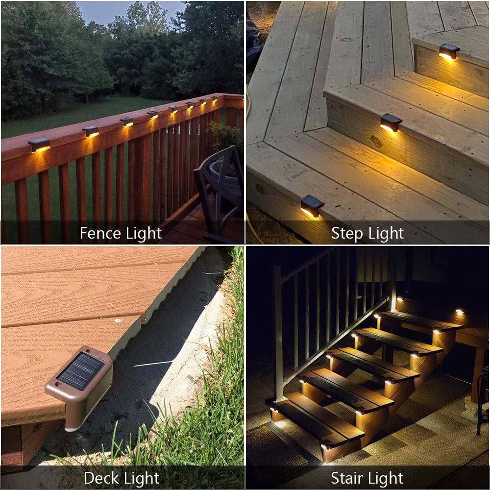 Solar Powered Waterproof Staircase and Garden Light